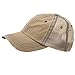 Low Profile Special Cotton Mesh Cap-Khaki