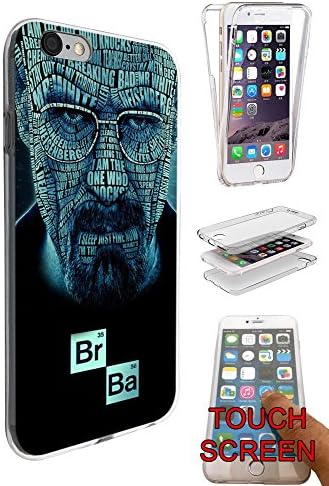 489 - Breaking Bad Mr White Br Ba Heisenberg Design iphone 6 6S 4.7'' Fashion Trend CASE Gel Rubber Silicone Complete 360 Degrees Protection Case Cover