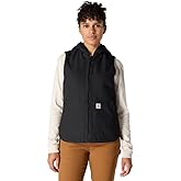 Carhartt Women's 104026 Women's Washed Duck Insulated Hooded Vest