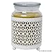 Hosley Chevron Cut Candle Holder, 4.5