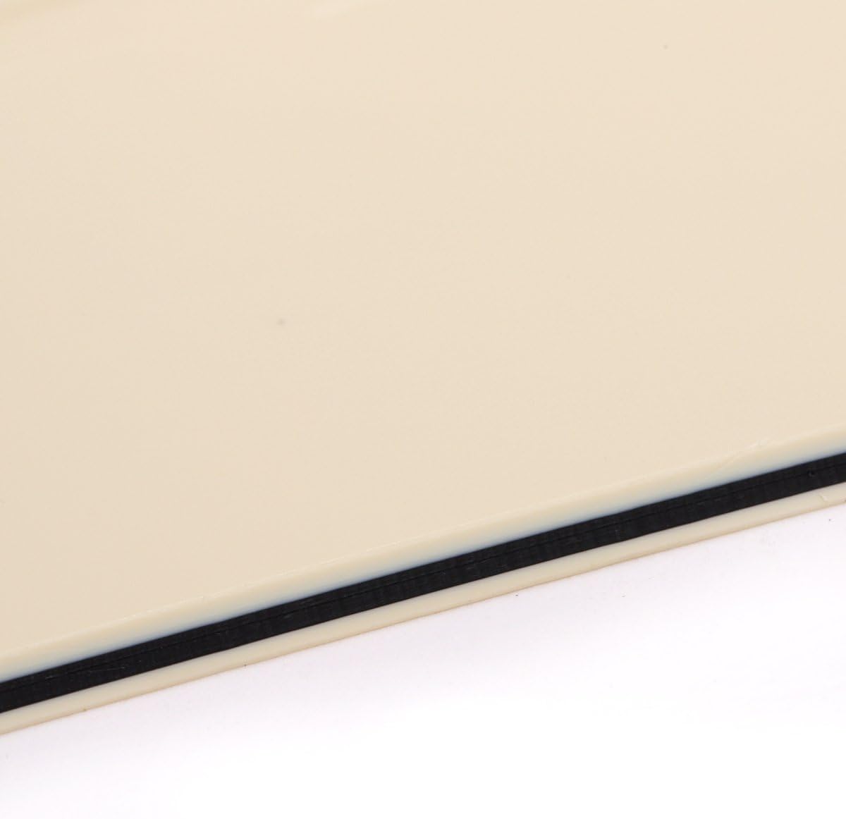 Musiclily Pro 11-Hole 60s 64 Vintage Style Strat SSS Pickguard for American Stratocaster Guitar 3Ply Cream - Image 4