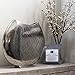 Bamboo Activated Charcoal Air Purifying Bag - 500g, Upgraded with Activated Clay Moisture Absorber Beads, Air Freshener and Odor Eliminator, Natural air purifiers for Home