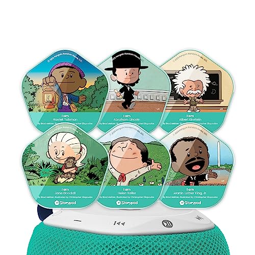 Storypod Tokens | Ordinary People Change The World Collection | Collectible Educational Tokens for The Screen Free Audio Learning System for Kids, Toddlers, Children | SEL & Interactive Fun