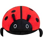 Naeutop Plush Toy Soft Ladybug 16 Inch Stuffed Ladybird Hugging Pillow, Red | Kids and Lovers Gift, Birthday Easter Thanksgiving Christmas New Year