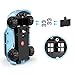 Kaerdun Inductive Train Toy Magic Mini Car Follow Drawn Black Line for Kids (Blue Jeep)
