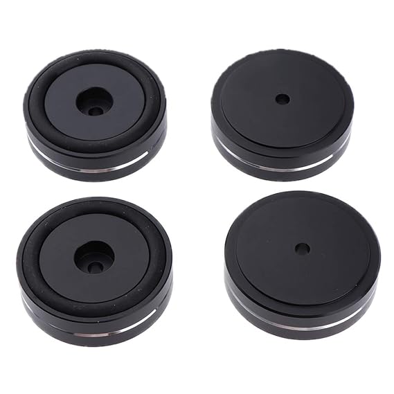 KESOTO 4 PCS Speaker Spikes Floor Protectors Shoes Mats Amazon.co.uk