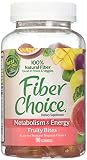 Fiber Choice Metabolism and Energy Fruity Bites Tropical, 90 Gummies