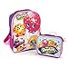 Shopkins Toys 3 Piece Kids Backpack Set - 16