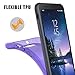 Aeska Galaxy S8 Active Case, Ultra [Slim Thin] Flexible TPU Gel Rubber Soft Skin Silicone Protective Case Cover for Samsung Galaxy S8 Active (Purple)