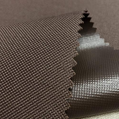 size1meter1.5meters Wide Waterproof Fabric Outdoor 600D Oxford Fabric Outdoor Fabric by The Meter (Coffee)