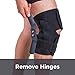 BraceAbility XXL Bariatric Knee Brace - Plus Size Men and Women's Big Leg Hinged Wrap Around Support for Meniscus Tears, Arthritis Joint Pain, Tendonitis, Ligament Sprains, ACL/LCL Injuries (2XL)