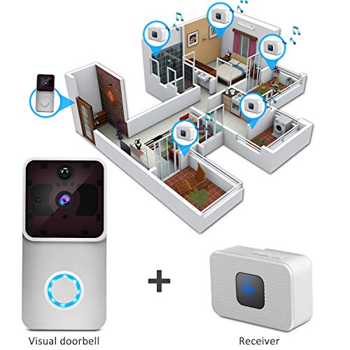 4 Doorbell+Rechargeable+Battery+Two+Way+Detection