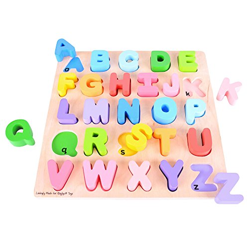 Bigjigs toys chunky alphabet puzzle - educational jigsa…