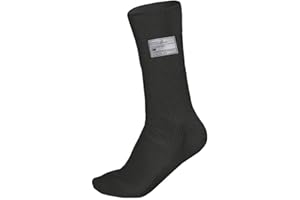 OMP Racing Socks Black Nomex Size Large FIA