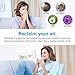 LEVOIT Air Purifier for Home Smokers Allergies and Pets Hair, True HEPA Filter, Quiet in Bedroom, Filtration System Cleaner Eliminators, Odor Smoke Dust Mold, Night Light, Black, 2-Yr Warranty,LV-H132