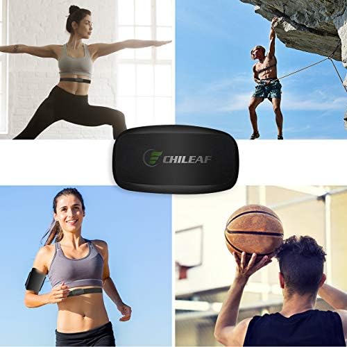 CHILEAF CL800 Fitness Tracker Ant+ Heart Rate Monitor Chest Strap IP67