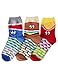 OSABASA Womens Cotton Crew Character Socks3Pairs 1 Set 