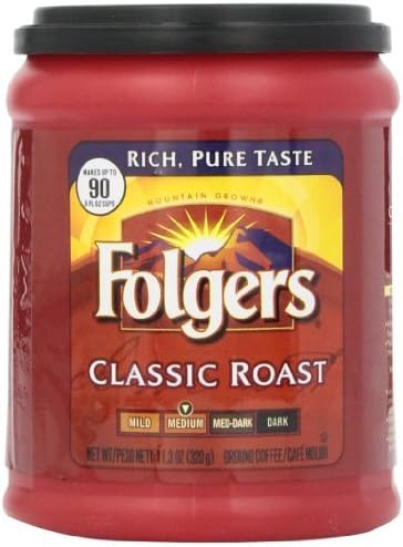 FolgersClassic Roast Coffee, 11.3 Ounce