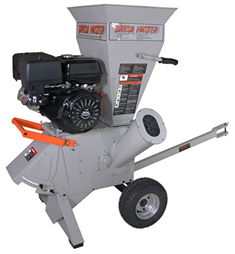 BRUSH MASTER CH4M17 Commercial Duty Chromium Chipper Shredder, Black and Silver - Image 3