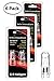 Brite Innovations G9 Halogen Bulb, 40 Watt – 6 Pack – Energy Saving - Dimmable - Soft White 2700K - 120V - Q40, CL, T4 JD Type, Clear Light Bulb