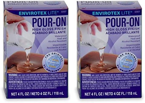 Environmental Technology 4-Ounce Kit Lite Pour-On, High Gloss Finish (Вundlе оf Тwо)