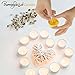 Tea Light Candle Wicks Soy Prewaxed - 100 Pack