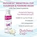 Menstrual Cup Wash 300ml Premium Liquid Cleaner for Period Cups