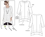 Style Arc Sewing Pattern - Daisy Designer Tunic (Sizes 04-16) - Click for Other Sizes Available
