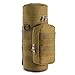 Gonex Tactical Molle Water Bottle Pouch H2O Hydration Carrier (Tan)