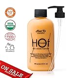 HeatUp Anti-Cellulite Hot Cream- Sooths, Relaxes and Tightens Skin with Warming Sensations, 100% Natural, Target Unwanted Fat Cells & Improve Skin Elasticity, Sooths Muscle Soreness & Joint Pain