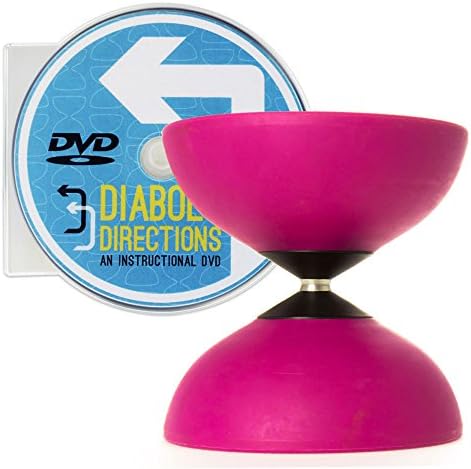Mr Babache Finesse G4 Purple Diabolo & Diabolo Directions DVD Set