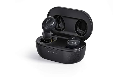 FiiO フィーオ FIO-FW1-B ブラック 完全ワイヤレスイヤホン Knowles製BAドライバー Qualcomm製「QCC3020」 Bluetooth 5.0 aptX対応 TWS+対応 ノイズキャンセリング cVc8.0対応 マイク搭載