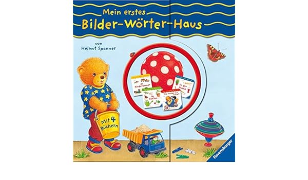 Mein Erstes Bilder Woerter Haus Mit 4 Buechern 9783473314881