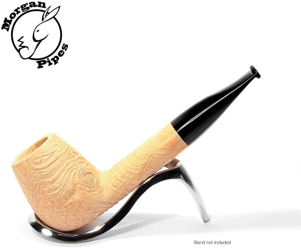 Morgan Bones Big"n" Burley Smoking Tobacco Natural Wood Briar Pipe