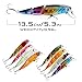 Sougayilang Fishing Lures Wobbler Fish Topwater Lure Swimbait Crankbait Minnow Artificial Bait with Hooks Carp Pike Bass Fishing Tackle Tool