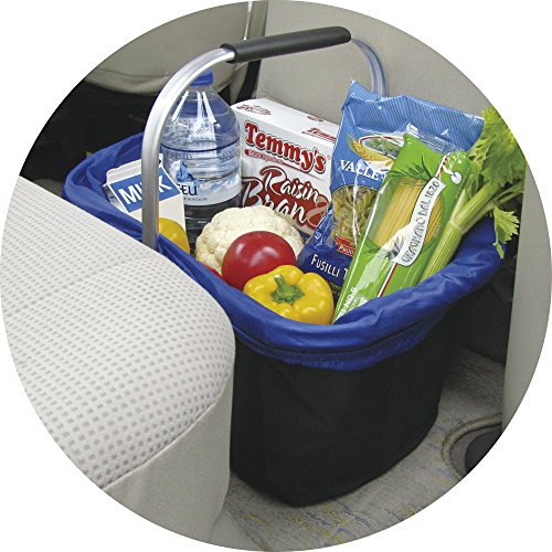 Marbrasse Collapsible Market Basket, Reusable Grocery Shopping Bag