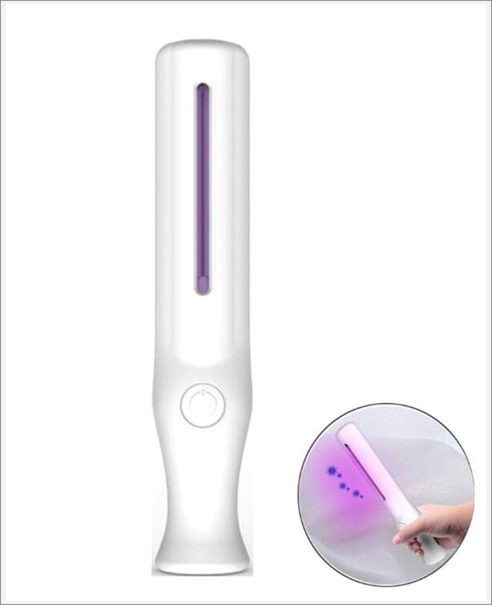 TANERDD Smilewx Handheld UV Light Sterilizer, Mini Portable Handheld Disinfection Lamp, Kills 99.9% of Mold Bacteria Germs, UV Disinfection Lamp Tool for Mobilephone & Mask