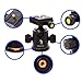 CowboyStudio Pro Camera Tripod Ball Head Quick Release Plate With Gradienter BK-03