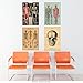 Human Body Vintage Style Biology Poster Set of 4 Decorative 20 x 28