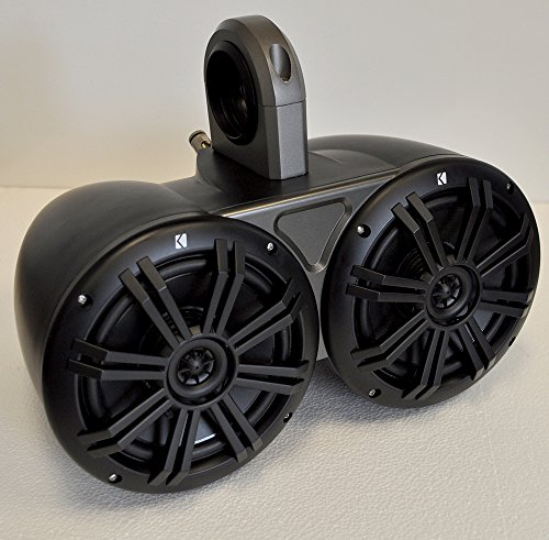 Kicker Marine KMTED enclosures loaded W/ (4) OEM Replacement 6.5" Kicker Marine Speakers