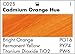 Grumbacher Academy Acrylic Paint, Gloss, 90ml/3 oz Metal Tube, Cadmium Orange Hue