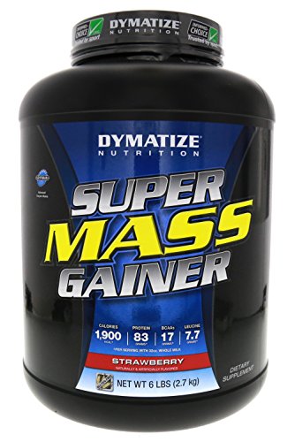 Dymatize Super Mass Gainer Strawberry 6 lbs (2,722g)