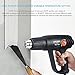 Heat Gun Variable Temperature, Meterk 1500W Hot Air Gun with 4 Nozzle Attachments (Great for DIY, Home Improvement, Contractors, Removing Paint)