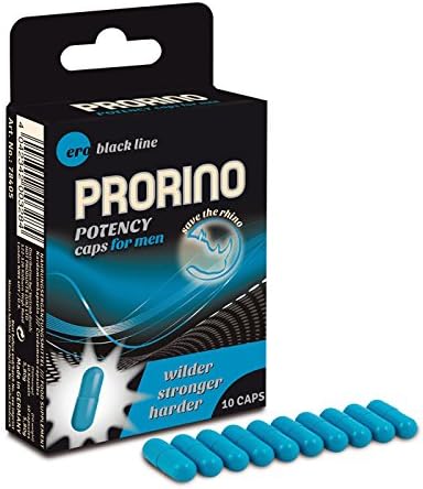 PRORINO Potency Caps for Men - 10-Piece