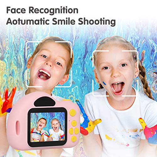 image for JLtech Kids Camera, Digital Video Recorder Camera for Girls, Rechargea