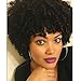 Natural Black Afro Wig Kinky Curly Short Hair Wigs For Black Women Cheap Wigs for African American Wigs with Free Wig Cap