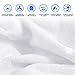Lighting Mall Premium Hypoallergenic Waterproof Mattress Protector Twin Size with Cotton Terry Surface, Vinyl-free and Breathable