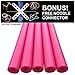 Oodles of Noodles Deluxe Foam Pool Swim Noodles - 5 Pack Green