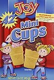 Joy Mini Cups; Mini Ice Cream Cones for Kids, 42 Count (2 Boxes (84 cones)) 1.6 OZ (45G)