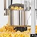 Nostalgia KPM200CTBK Vintage 2.5-Ounce Popcorn Cart with 5-Quart Bowl-45-Inches Tall, 2.5 oz, Black